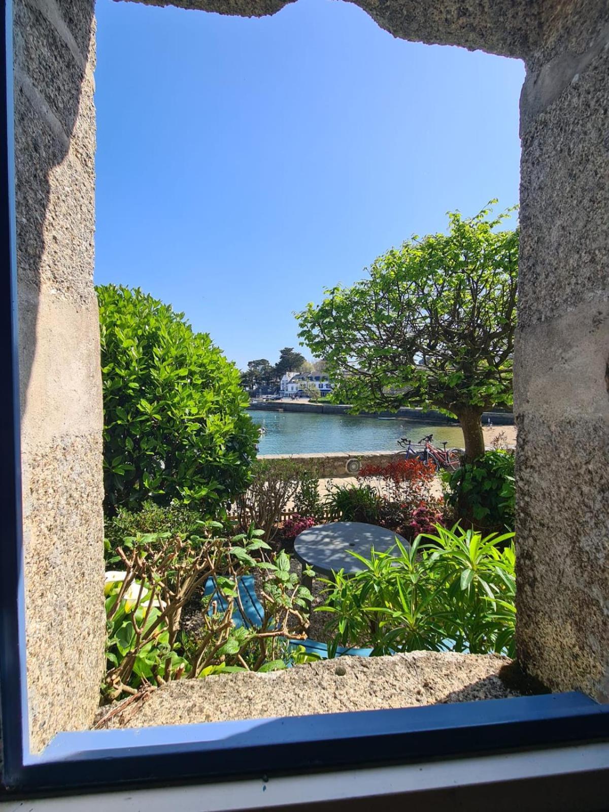 Le Ste Marine - Ptit Coin De Paradis Vue Sur Le Port - Wifi - Entree Autonome Combrit Luaran gambar